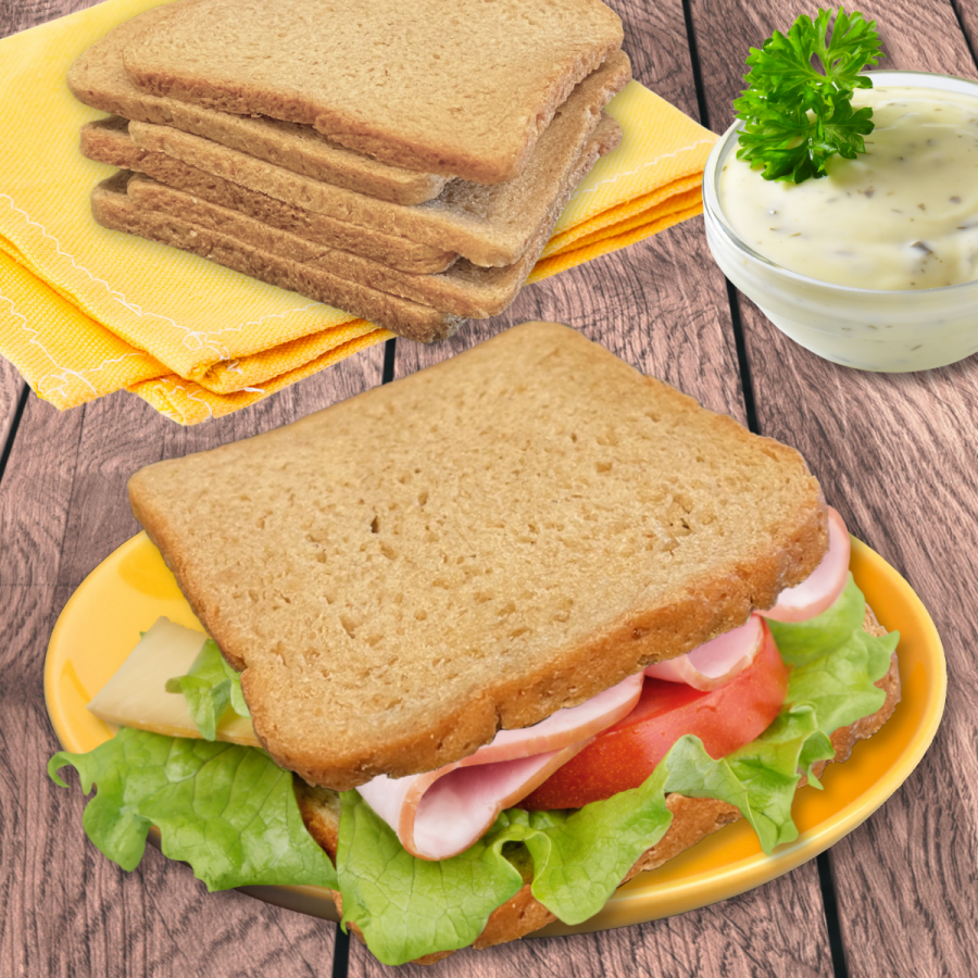 Low Carb Hearty White Bread 24 Thin Slices Per Loaf Fresh Baked